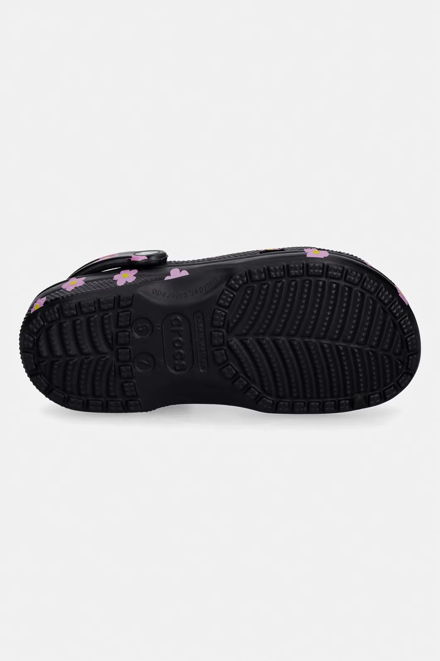 Женские тапочки Classic Flower Clog - фото 5
