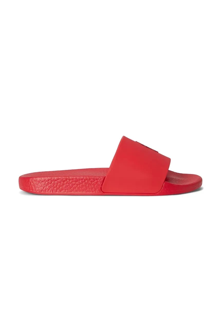 шлепанцы Polo Slide красные для женщин