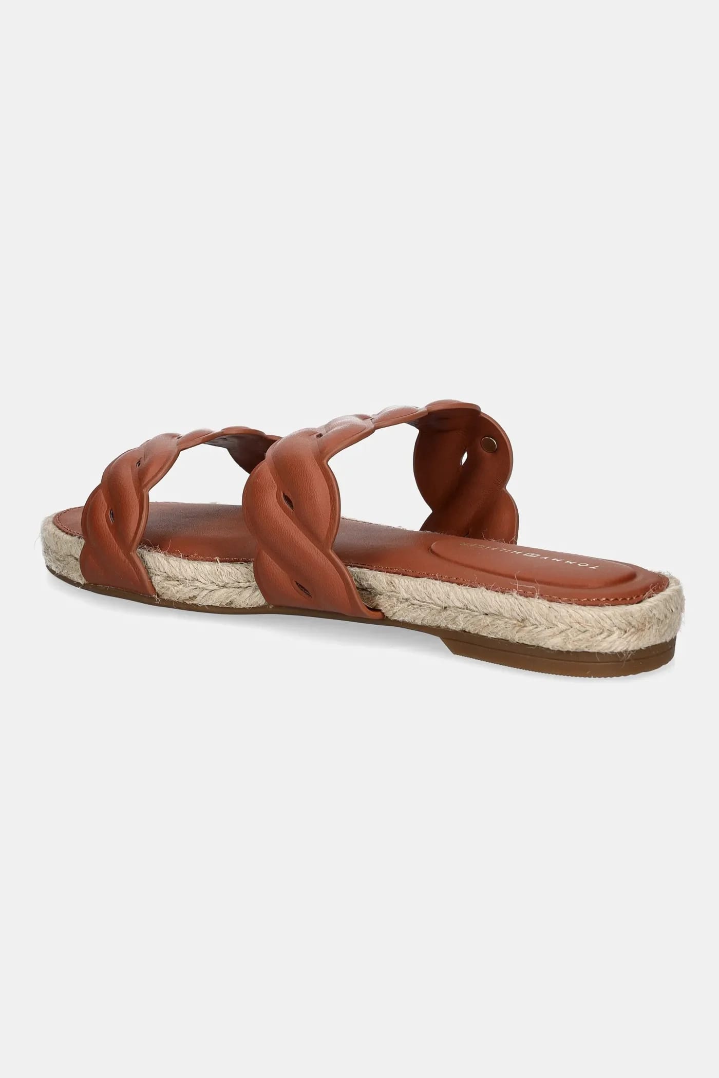 Кожаные шлепанцы LEATHER ROPE ESPADRILLE MULE - фото 3