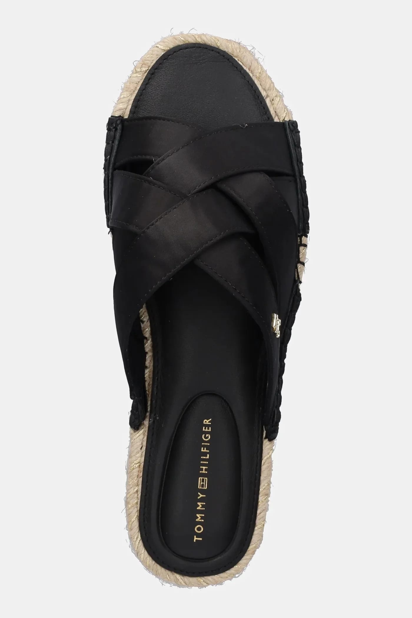шлепанцы SATIN ESPADRILLE MULE - фото 4