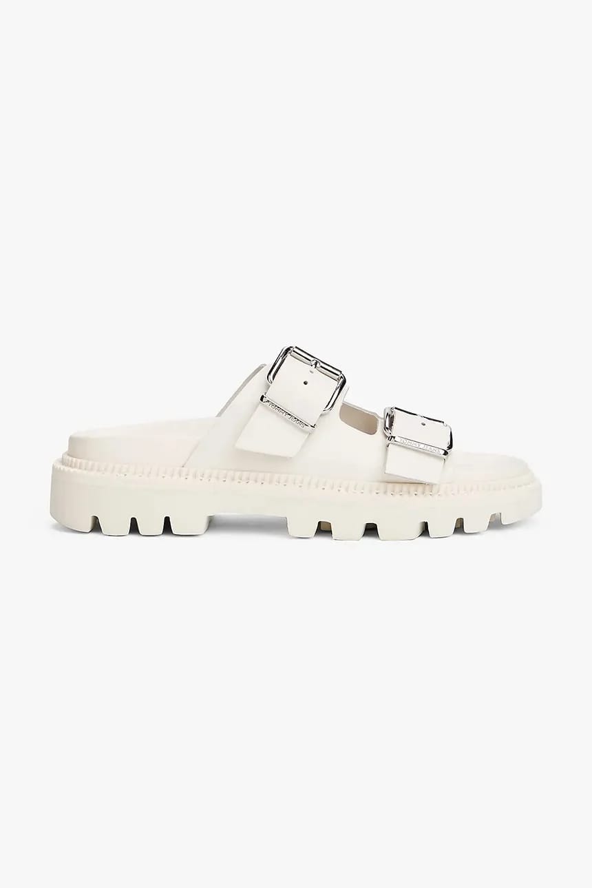 Кожаные шлепанцы DOUBLE STRAP SANDAL