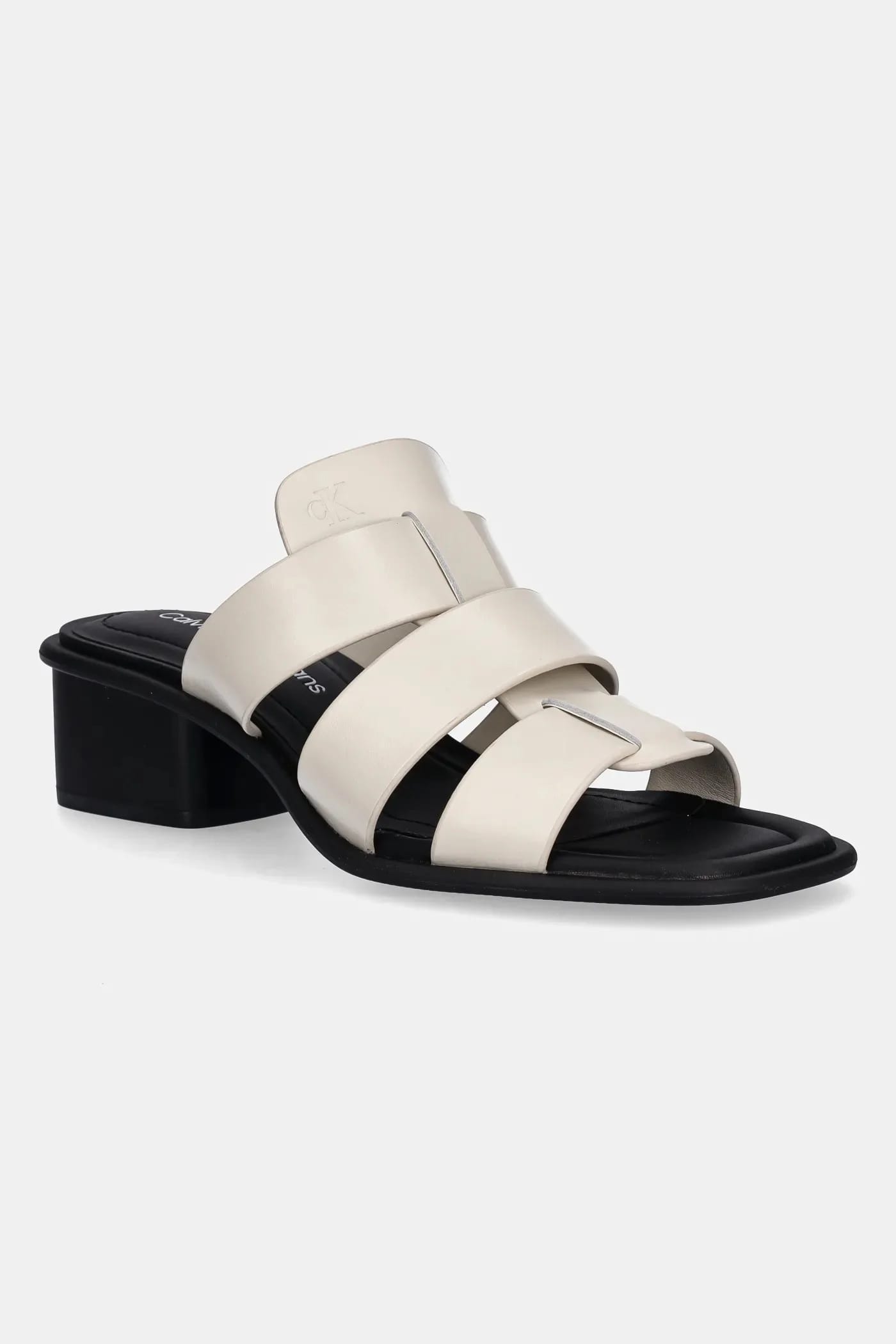 шлепанцы HEEL SQUARE MG LTH