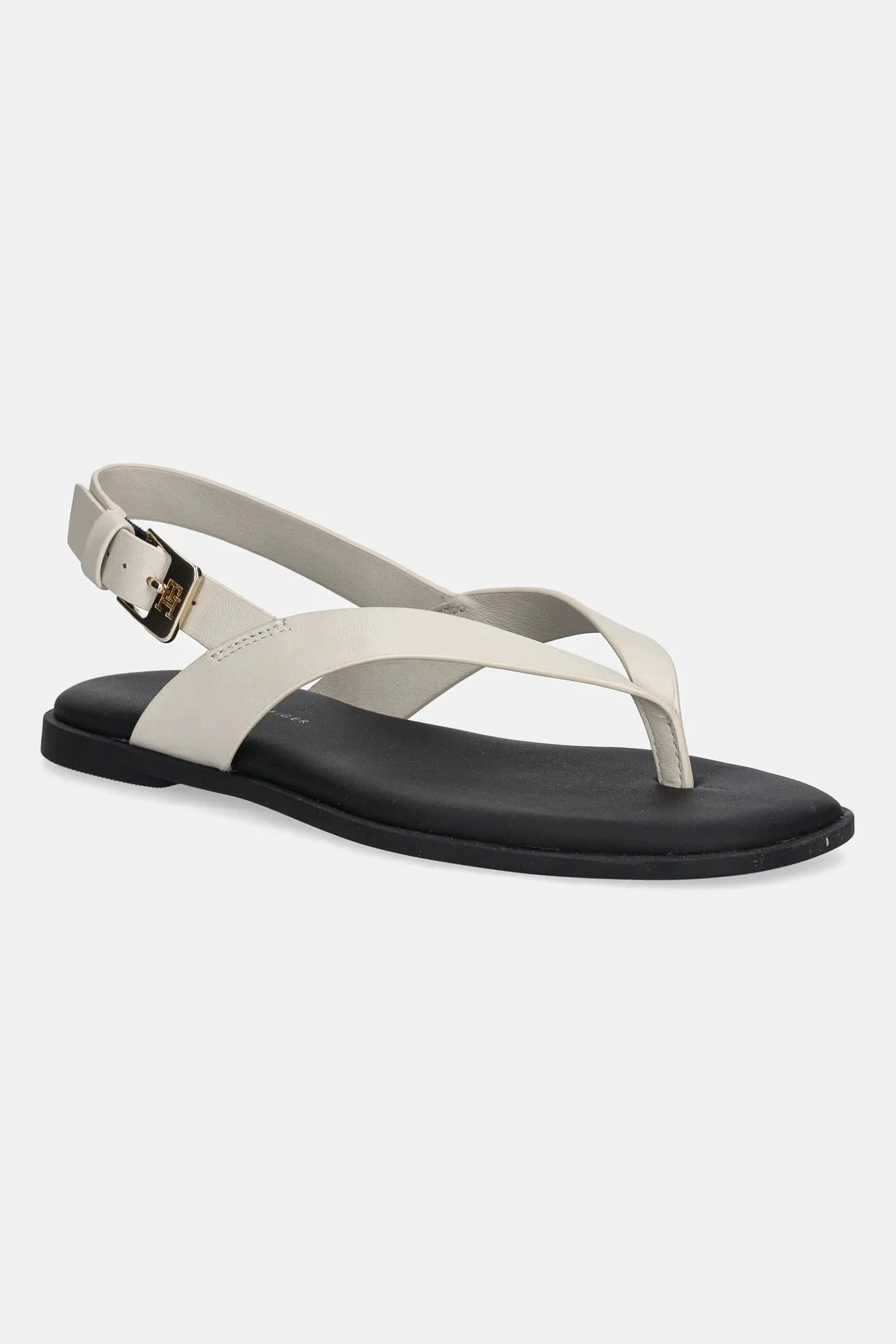 Кожаные сандалии COLOR BLOCK THONG FLAT SANDAL