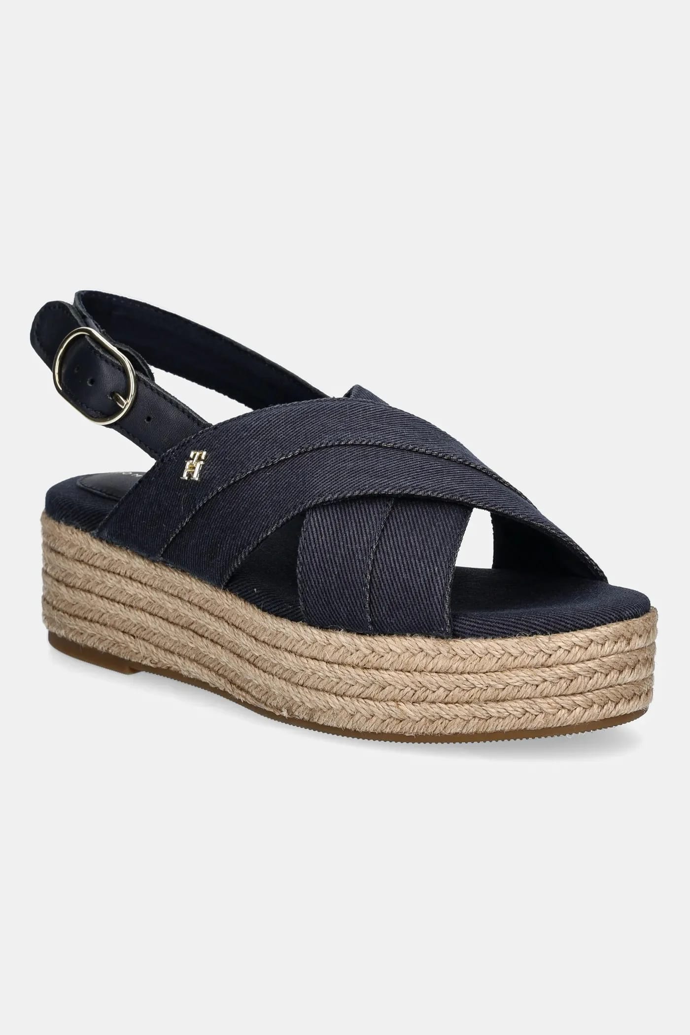 босоножки DENIM ESPADRILLE PLATFORM SANDAL