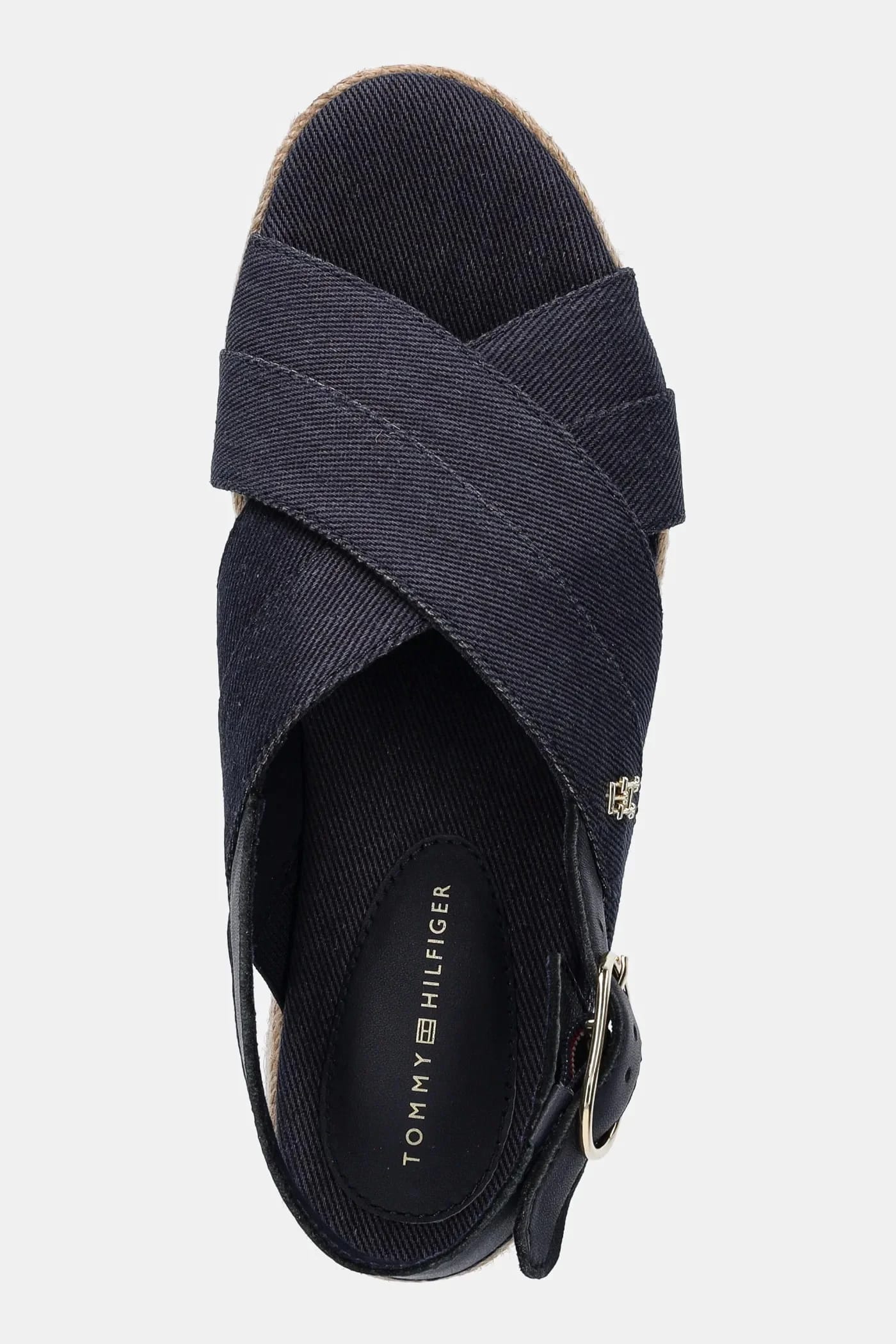 босоножки DENIM ESPADRILLE PLATFORM SANDAL - фото 4