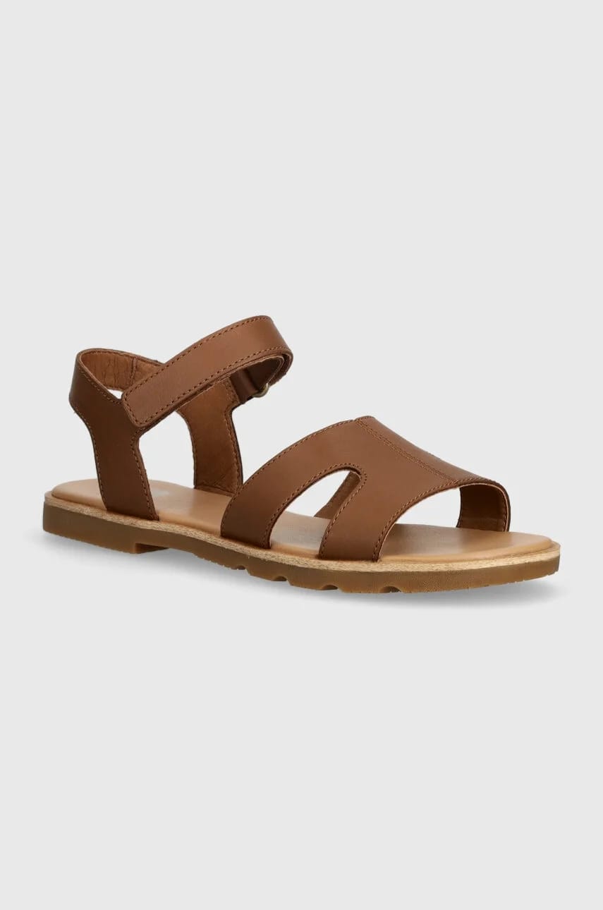 Кожаные сандалии ELLA III ANKLE STRAP