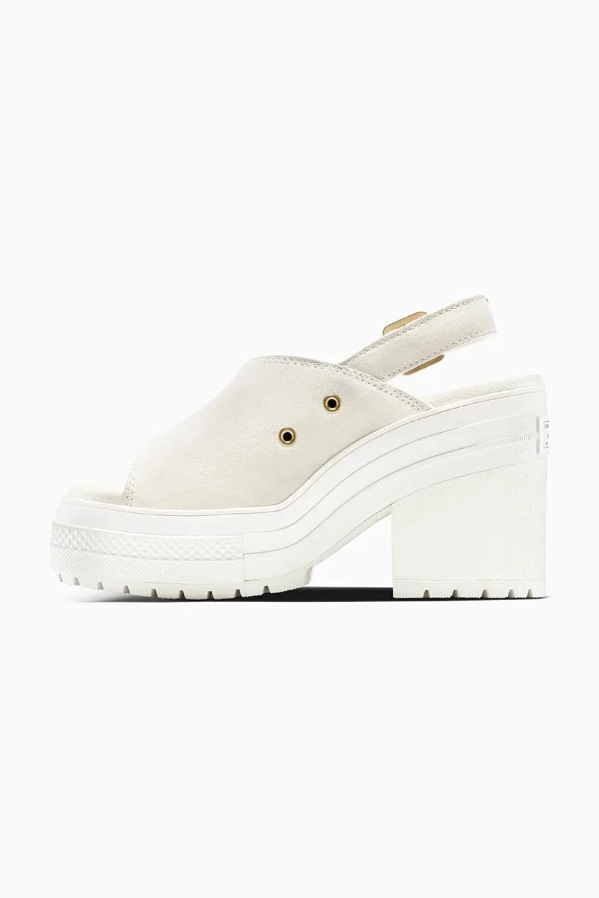 замшевые босоножки Chuck 70 De Luxe на каблуке-мюле - фото 5