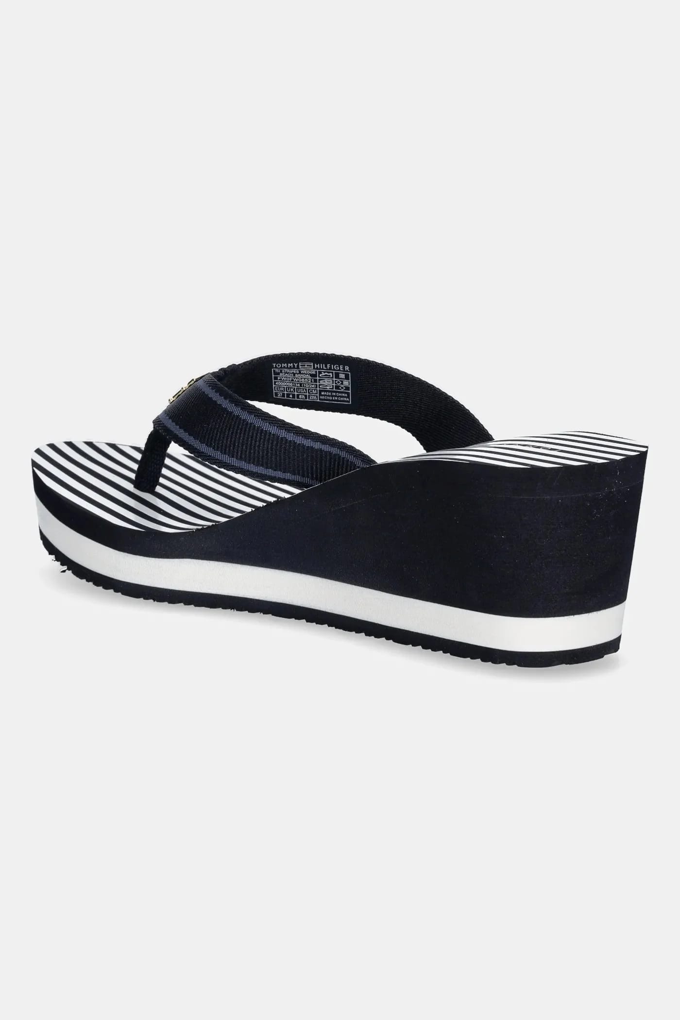 шлепанцы TH STRIPES WEDGE BEACH SANDAL - фото 3