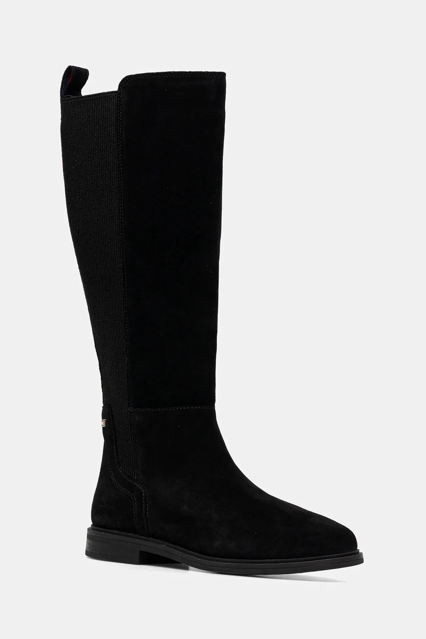 FLAG SUEDE LONG BOOT замшевые ботинки