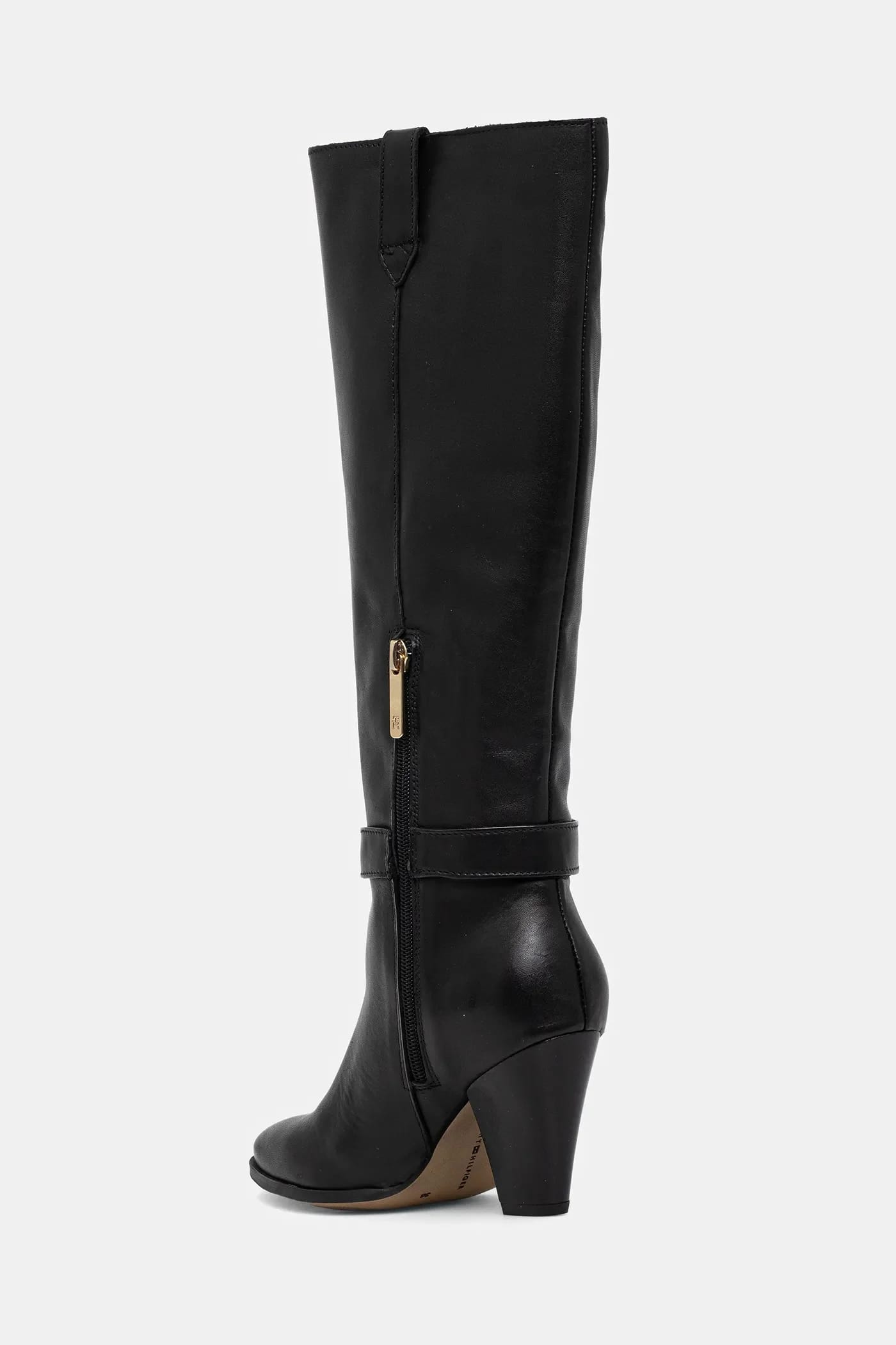 Кожаные ботинки TH T-STRAP LTHR POINTY LONG BOOT - фото 3