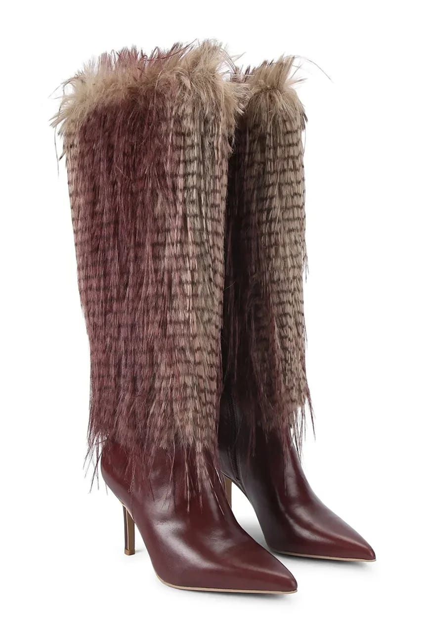 Кожаные ботинки Kensington Knee Boot 85 - фото 2