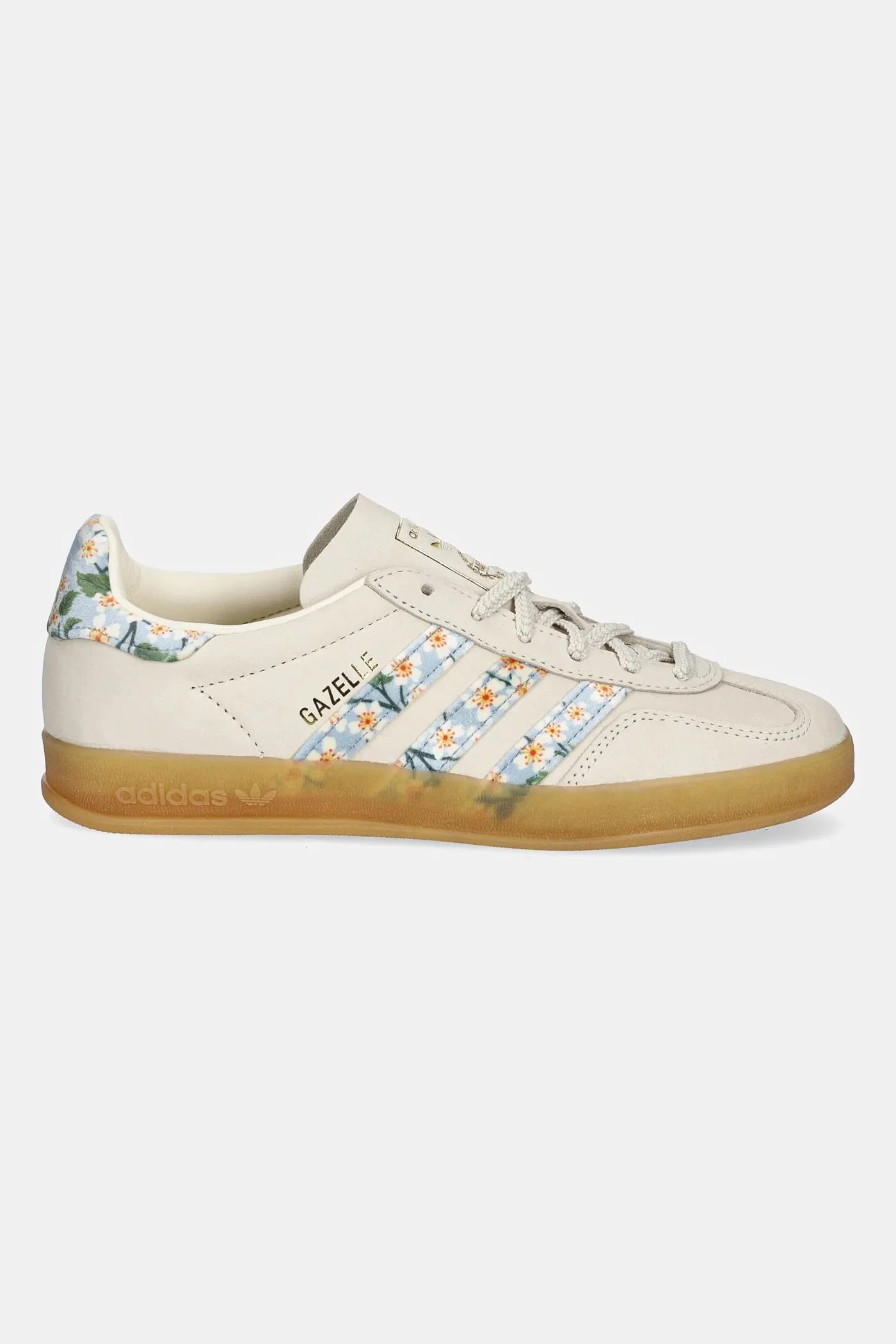 Детские кроссовки Gazelle Indoor из нубука - фото 2