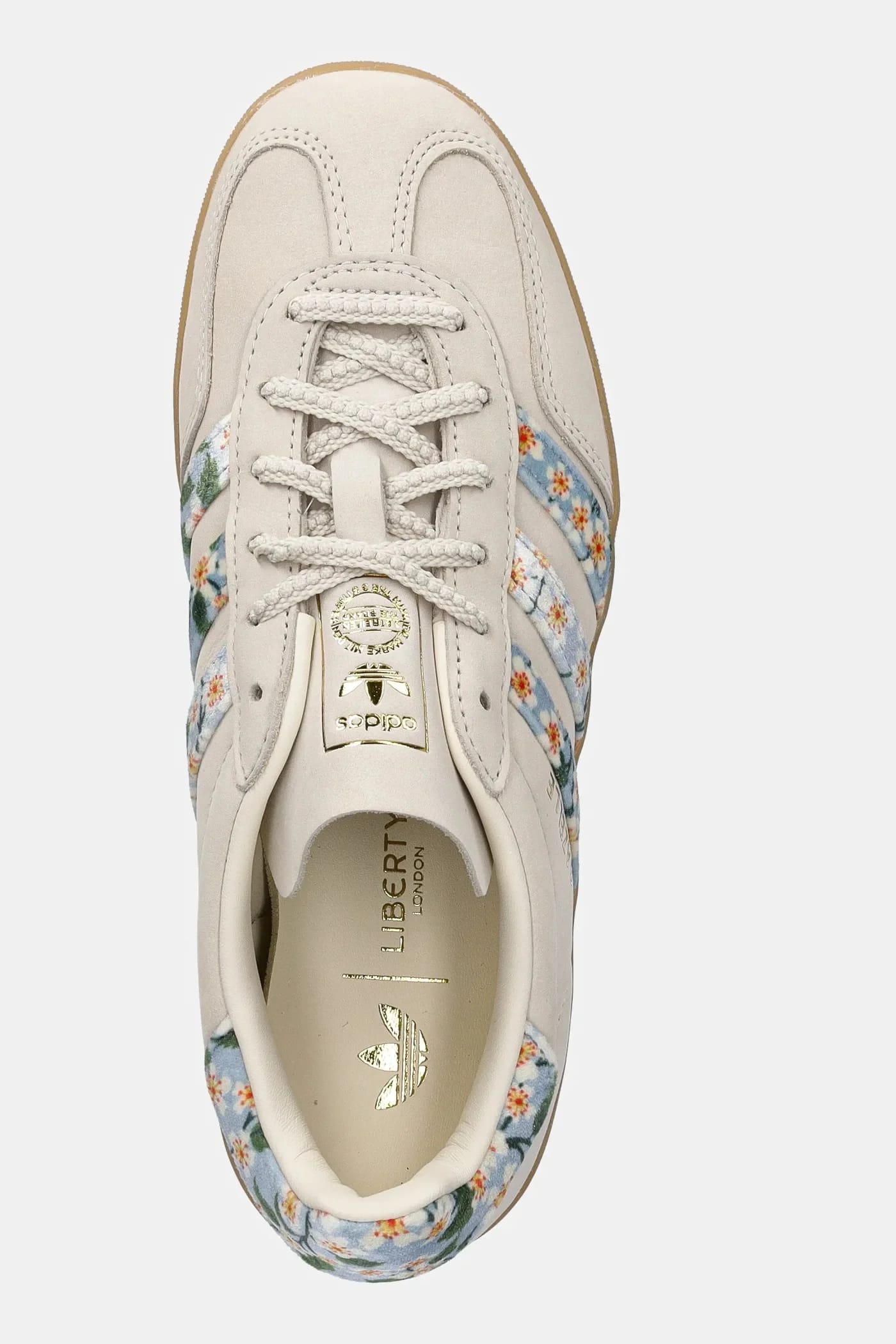 Детские кроссовки Gazelle Indoor из нубука - фото 4