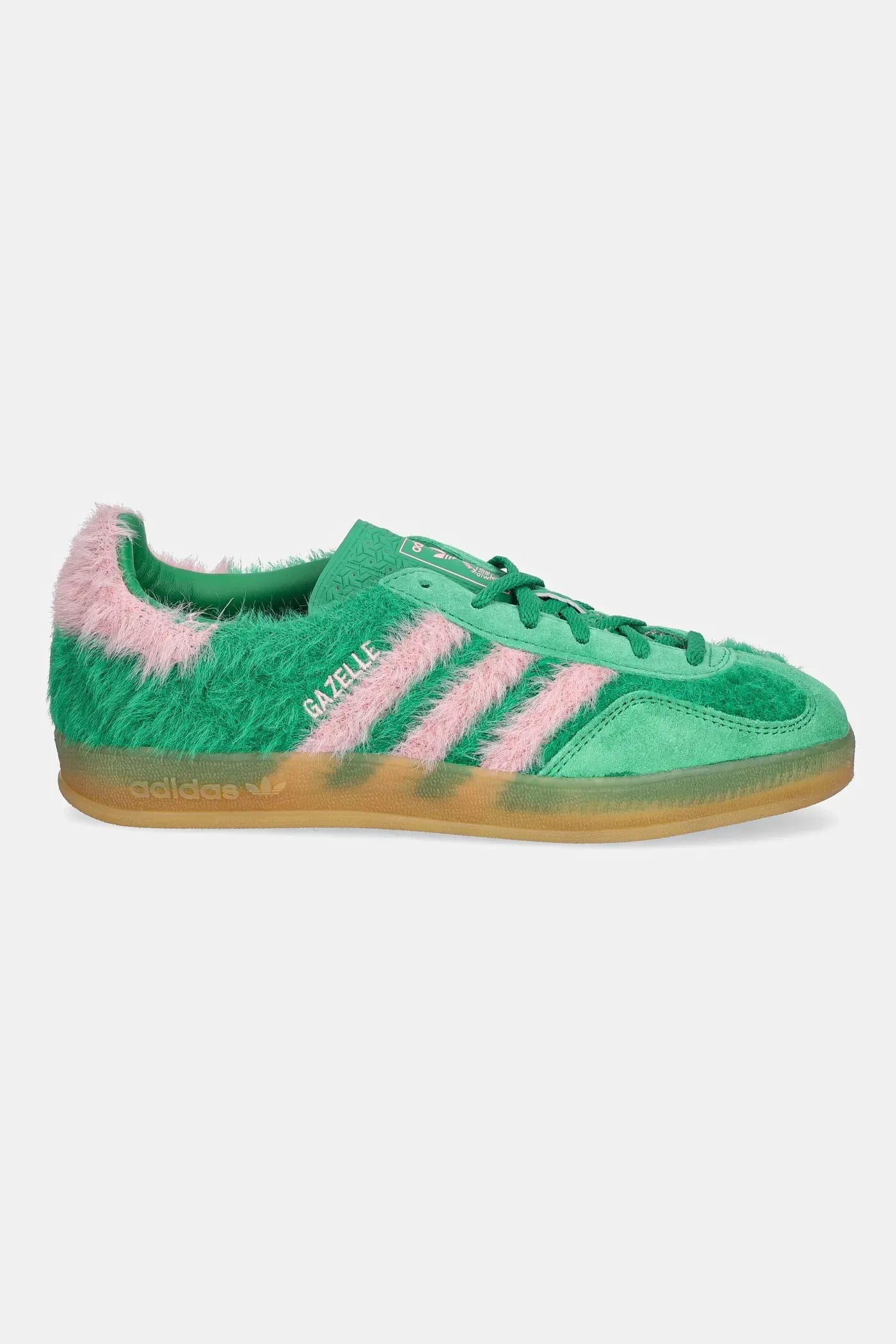 кроссовки Gazelle Indoor зеленые для женщин - фото 2