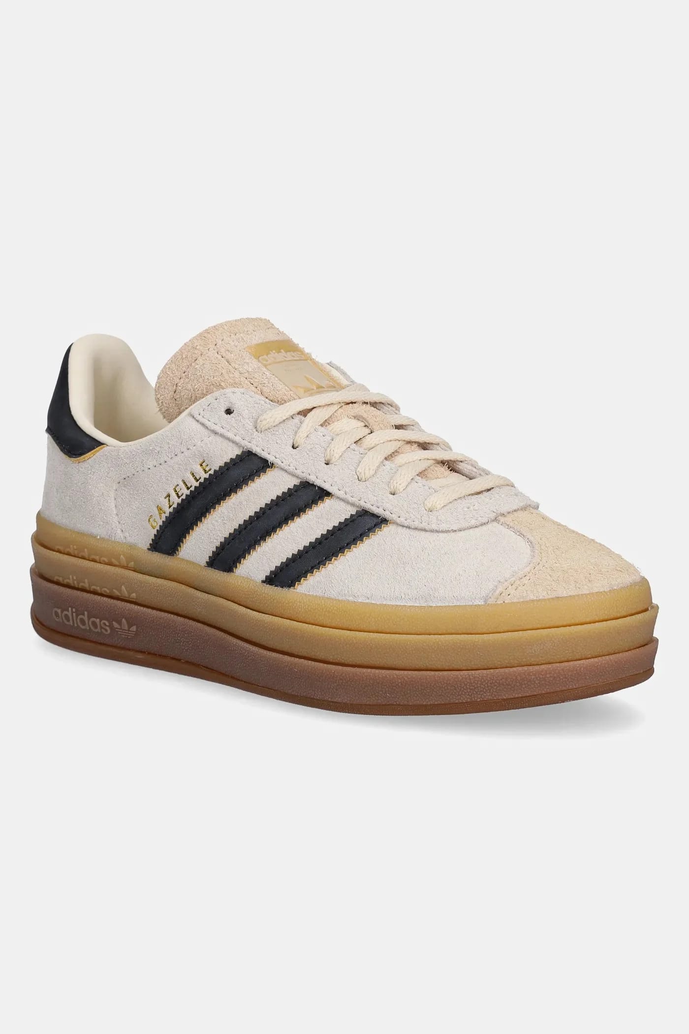 кроссовки Gazelle Bold бежевые для женщин