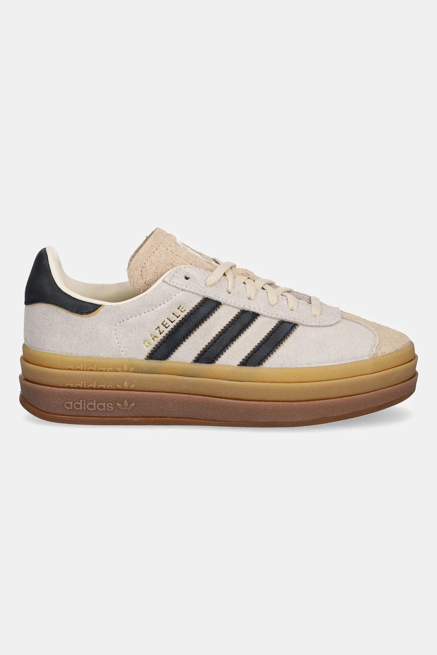 кроссовки Gazelle Bold бежевые для женщин - фото 2