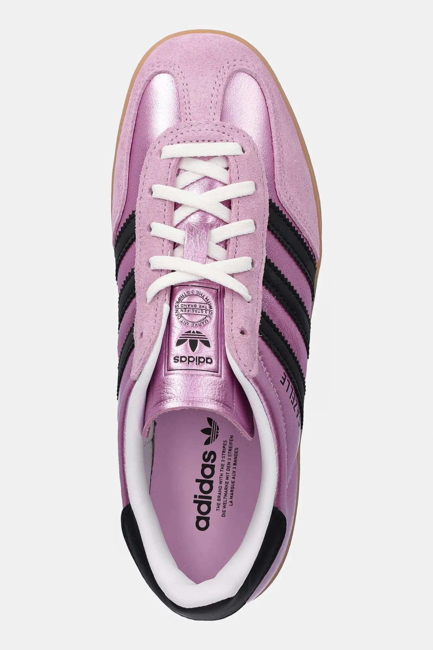 кроссовки Gazelle Indoor W фиолетовые для женщин - фото 4