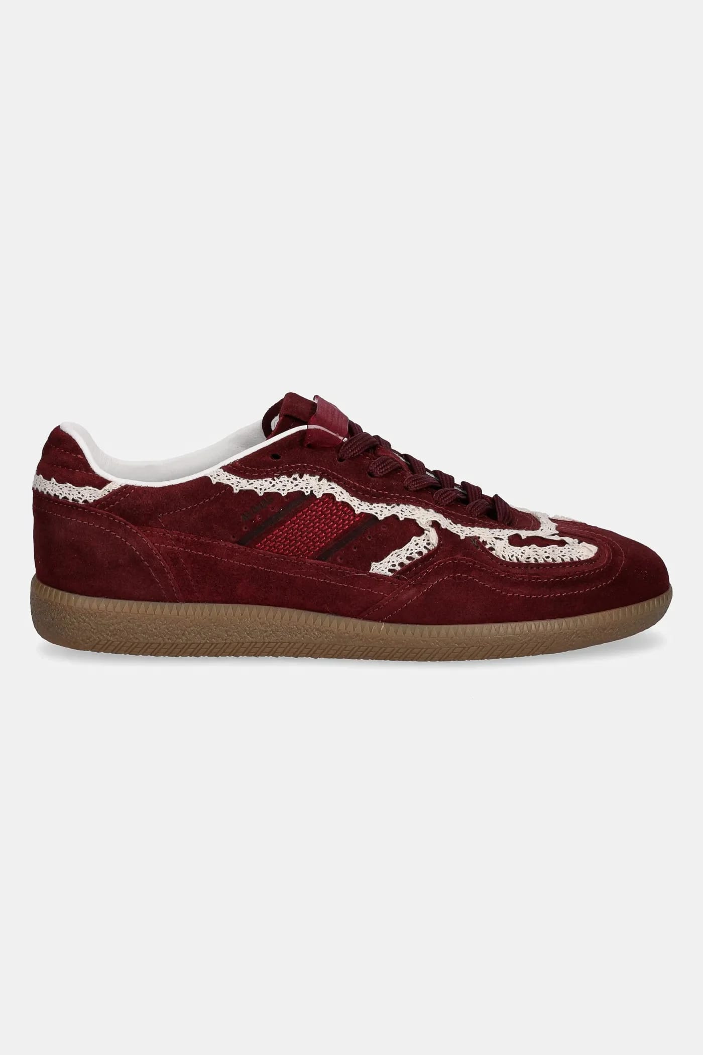 Замшевые кроссовки Tb.490 бордовые для женщин - фото 2