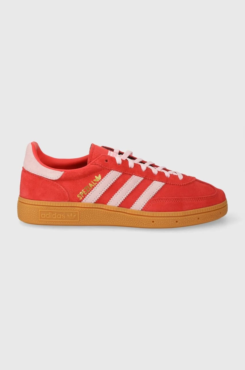 кроссовки Handball Spezial красные для женщин