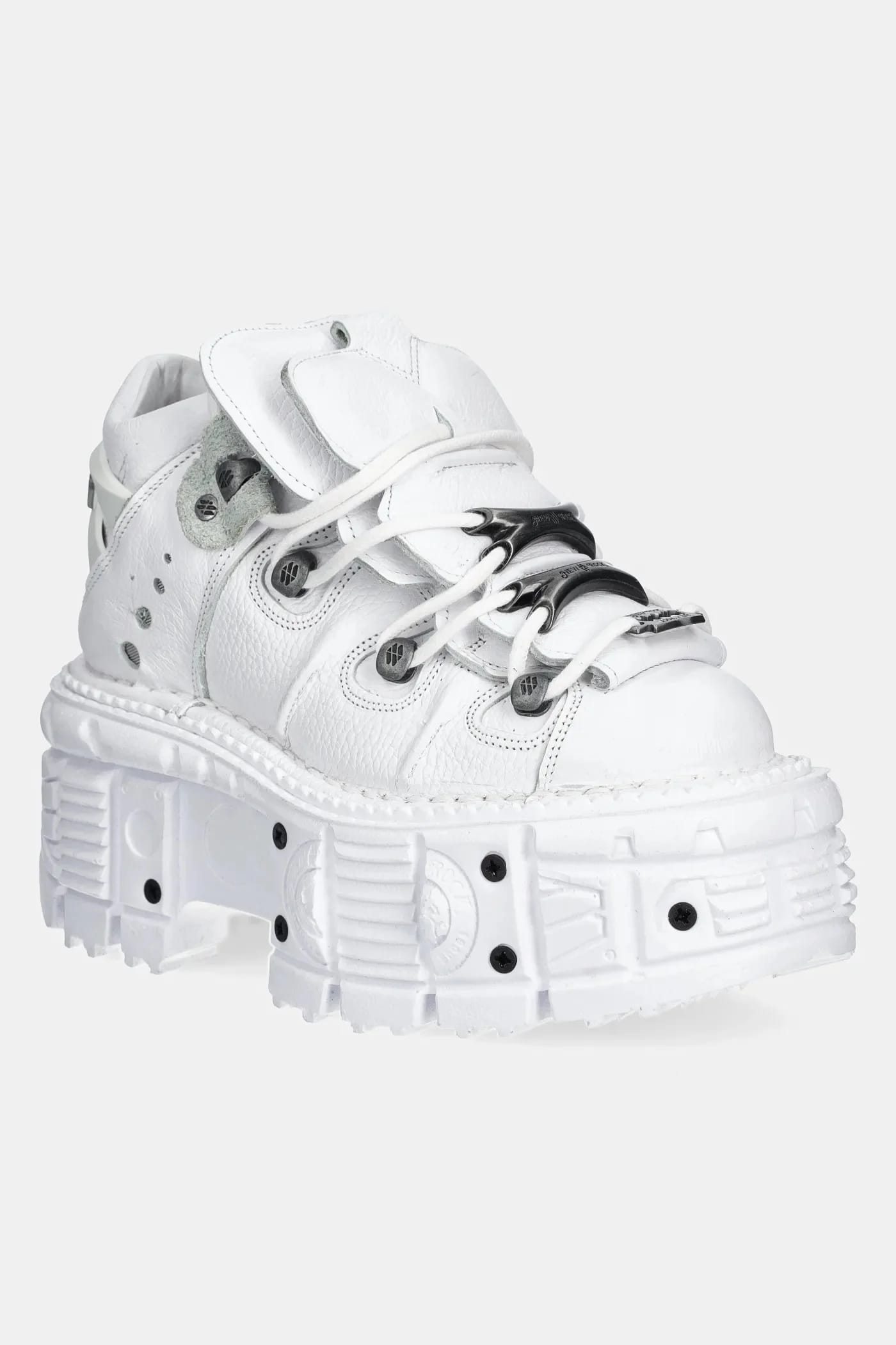 кожаные кроссовки NAPA BLANCA + IMPERFECT TANK BLANCO TORNILLOS