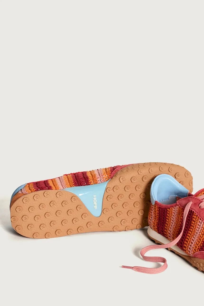 кроссовки BRIDGE WOVEN CORAL - фото 3