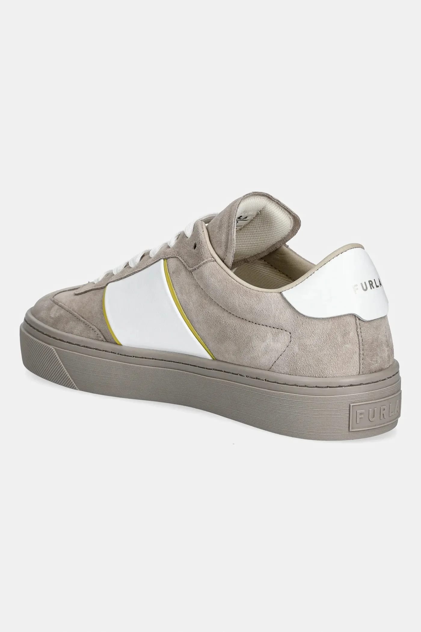 кожаные кроссовки Enjoy Lace-Up Sneaker бежевые для женщин - фото 3