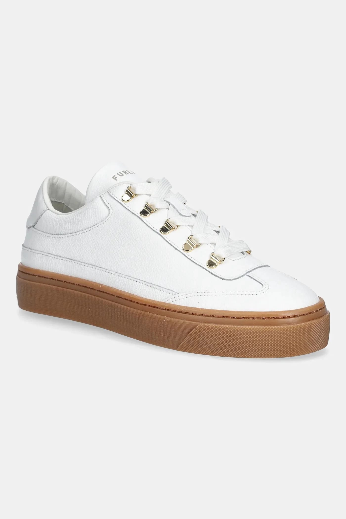 кожаные кроссовки Enjoy Lace-Up Sneaker белые для женщин