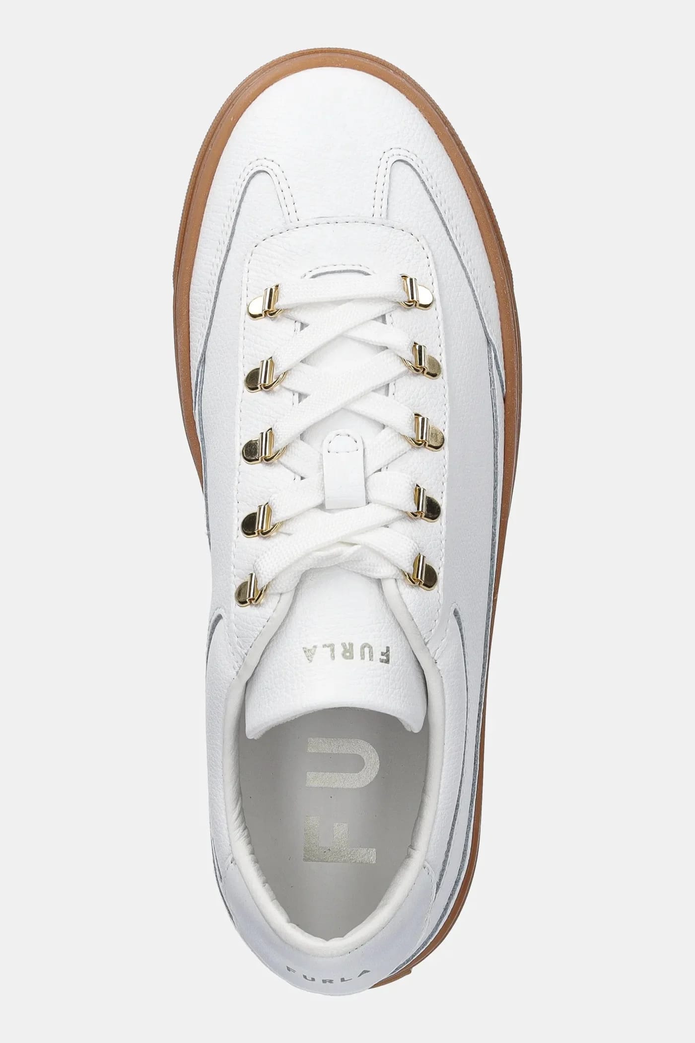 кожаные кроссовки Enjoy Lace-Up Sneaker белые для женщин - фото 4