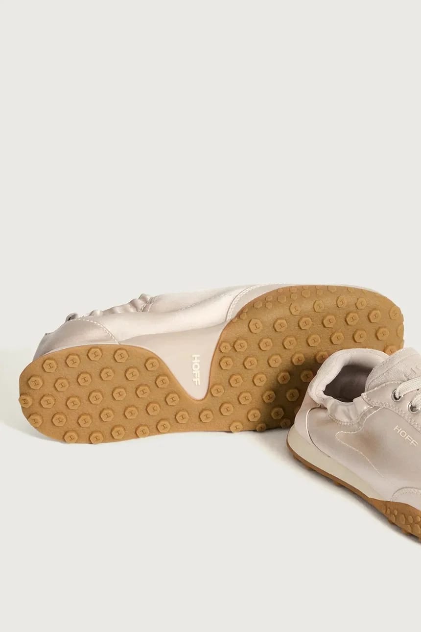 кроссовки BRIDGE SATIN BEIGE - фото 3