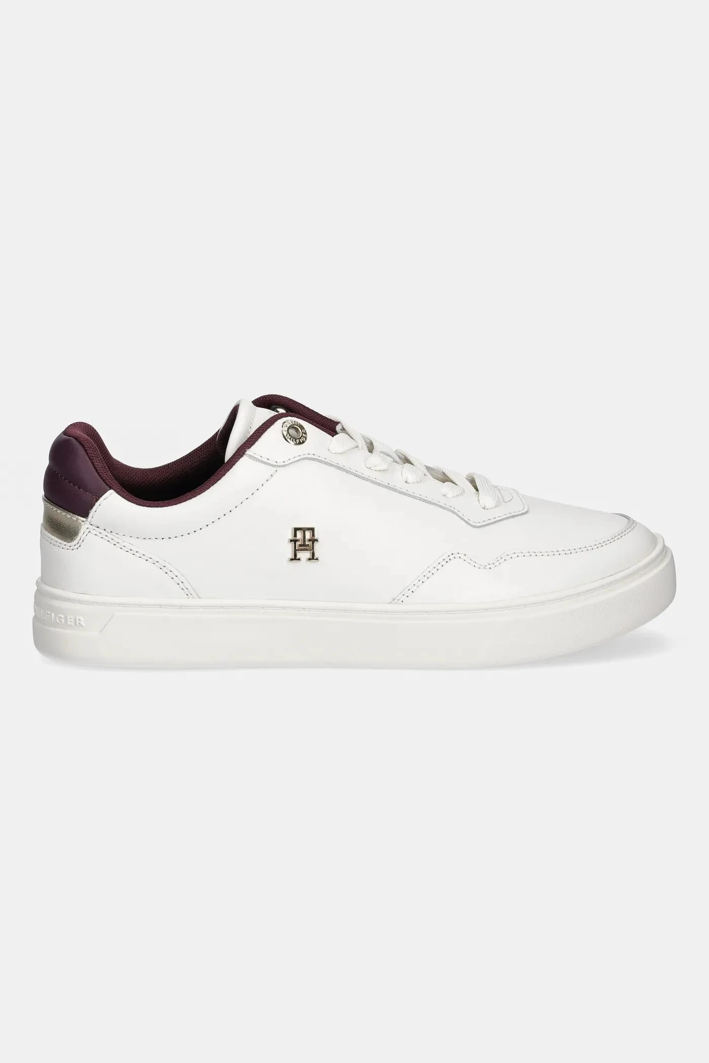 кожаные кроссовки ESSENTIAL ELEVATED COURT SNEAKER белые для женщин - фото 2