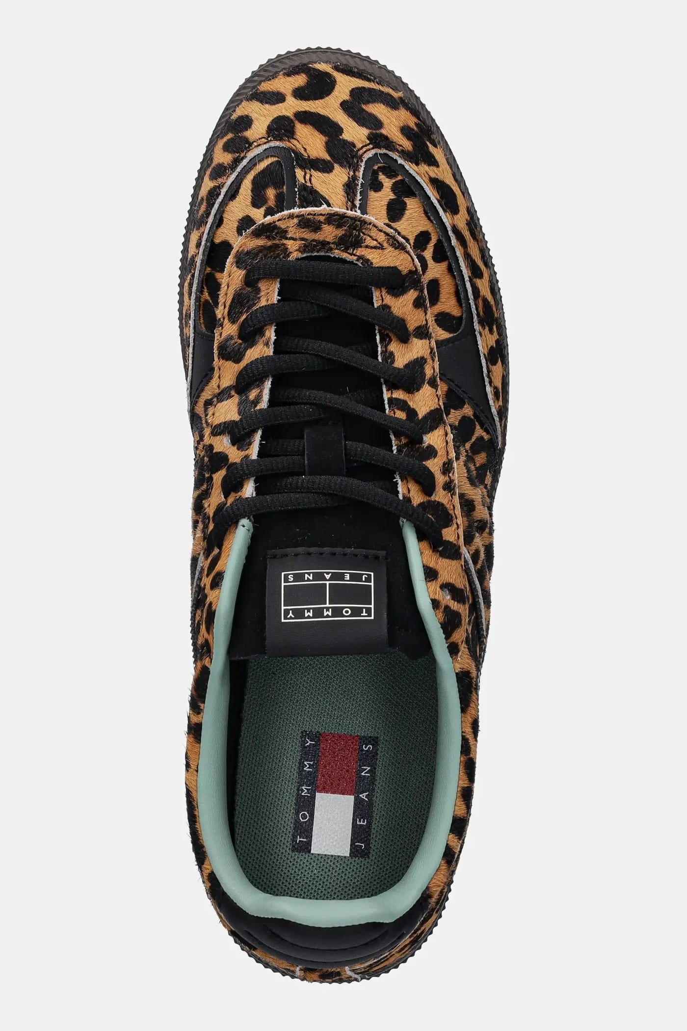 кожаные кроссовки THE GREENWICH EDGE LEOPARD - фото 4