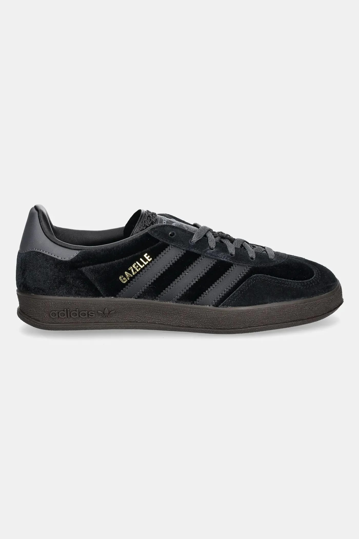 кроссовки Gazelle Indoor черные для женщин - фото 2