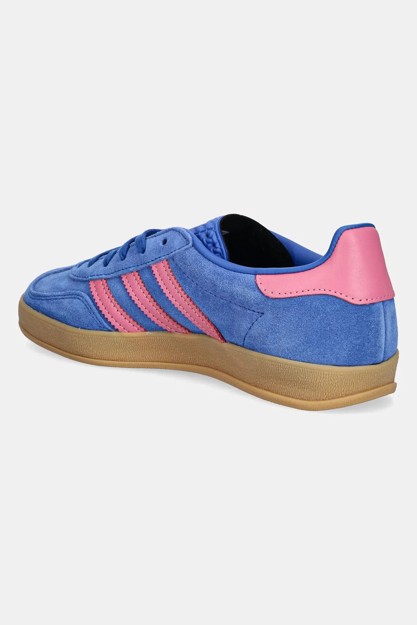 кроссовки Gazelle Indoor замшевые синие для женщин - фото 3