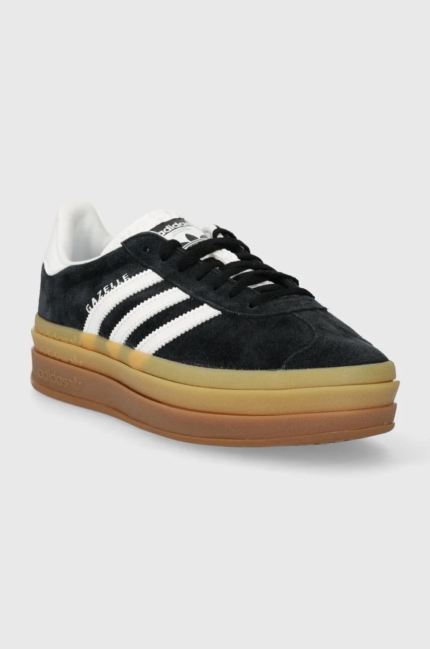 кроссовки Gazelle Bold черные для женщин - фото 2