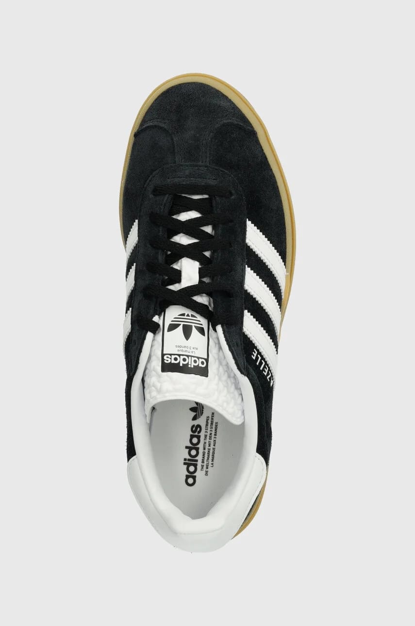 кроссовки Gazelle Bold черные для женщин - фото 4