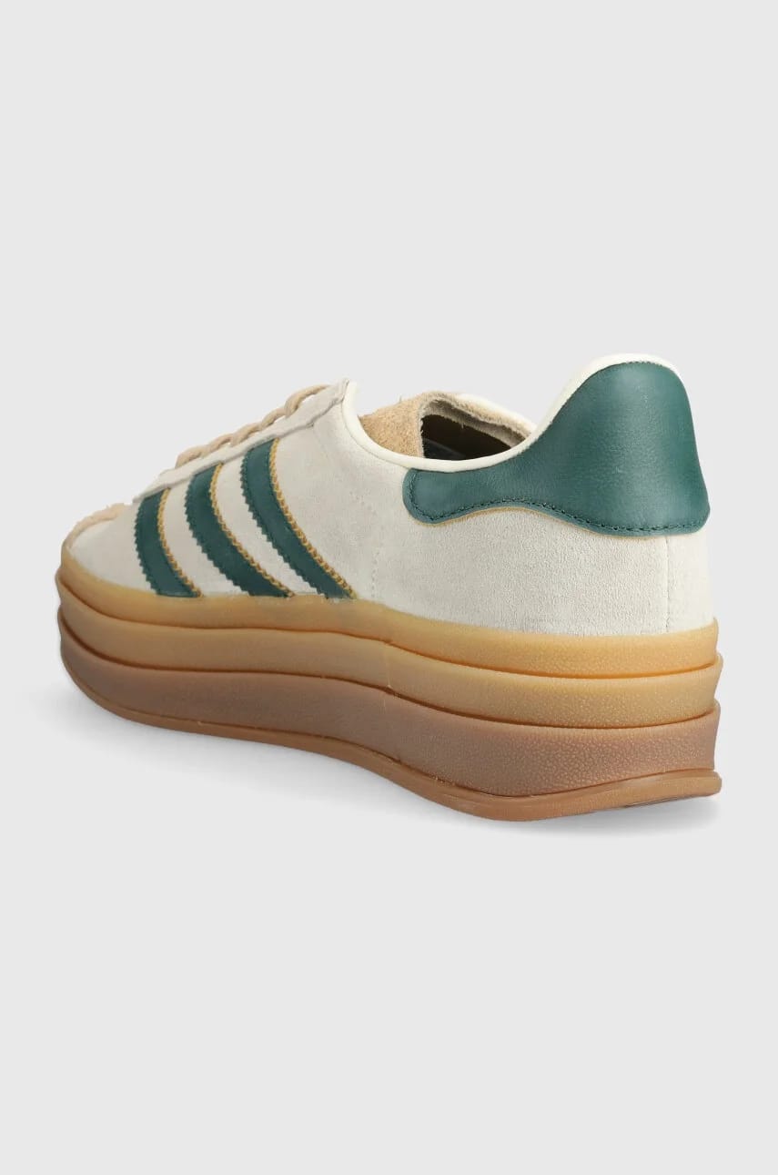 кроссовки Gazelle Bold бежевые для женщин - фото 3