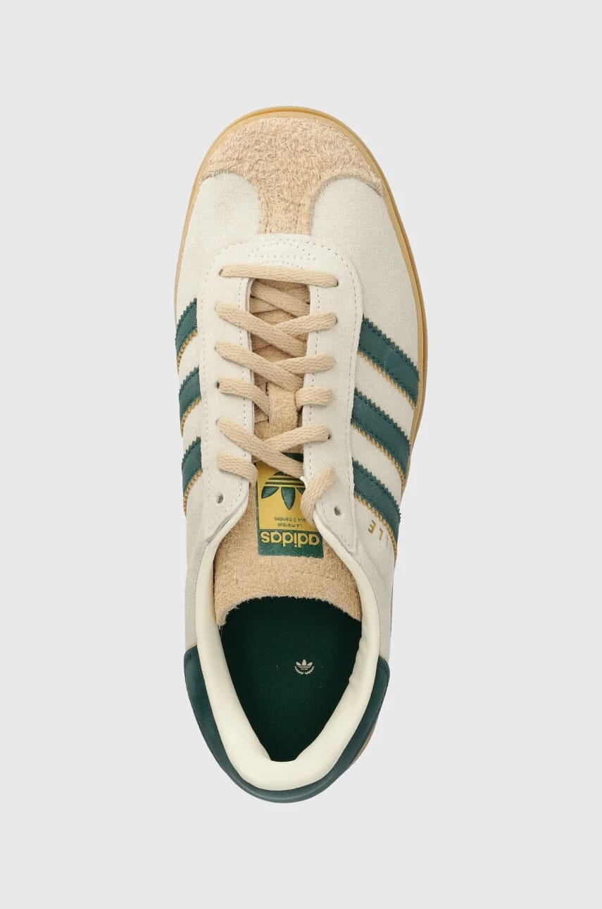 кроссовки Gazelle Bold бежевые для женщин - фото 4