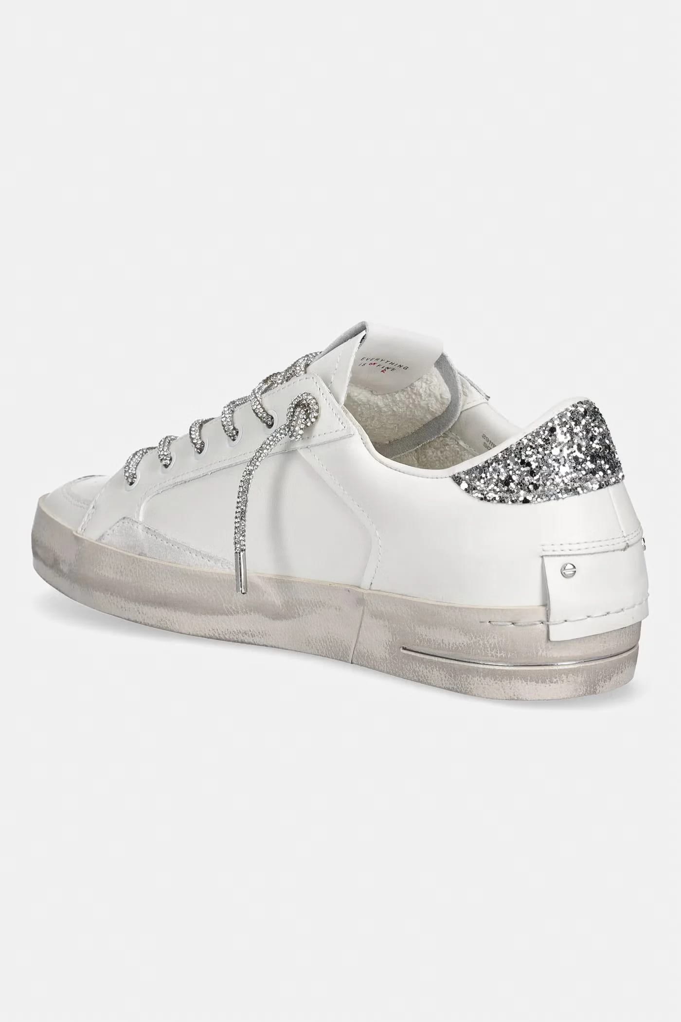 SK8 DELUXE кожаные кроссовки белые для женщин - фото 3