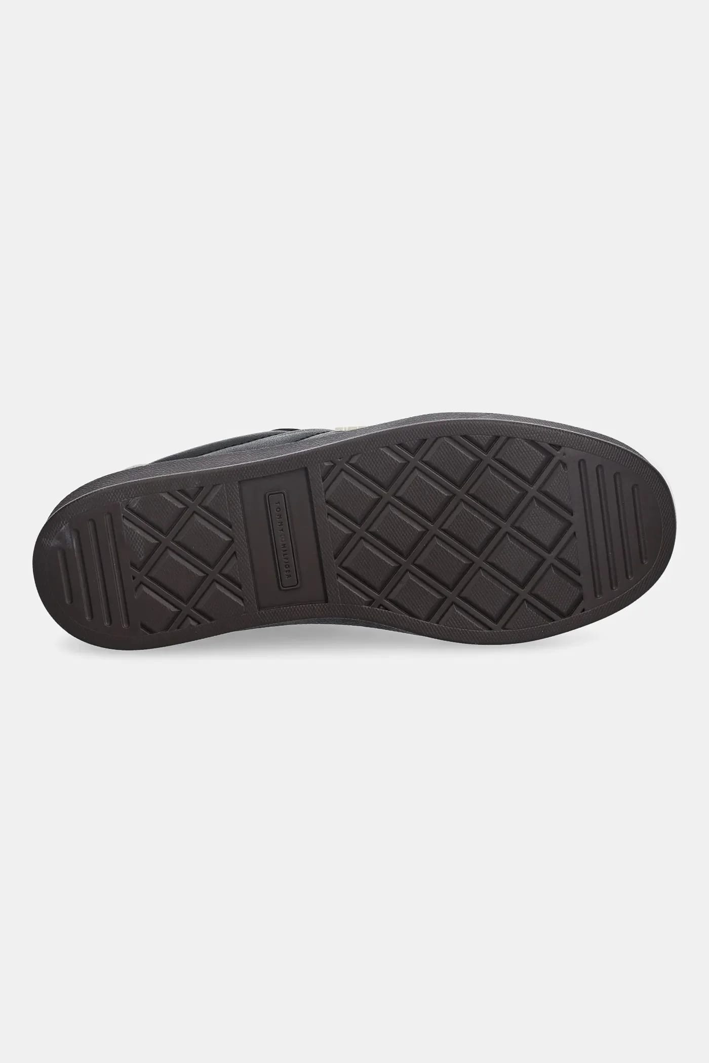 Кроссовки TH HERITAGE SNEAKER SHINY из кожи - фото 5