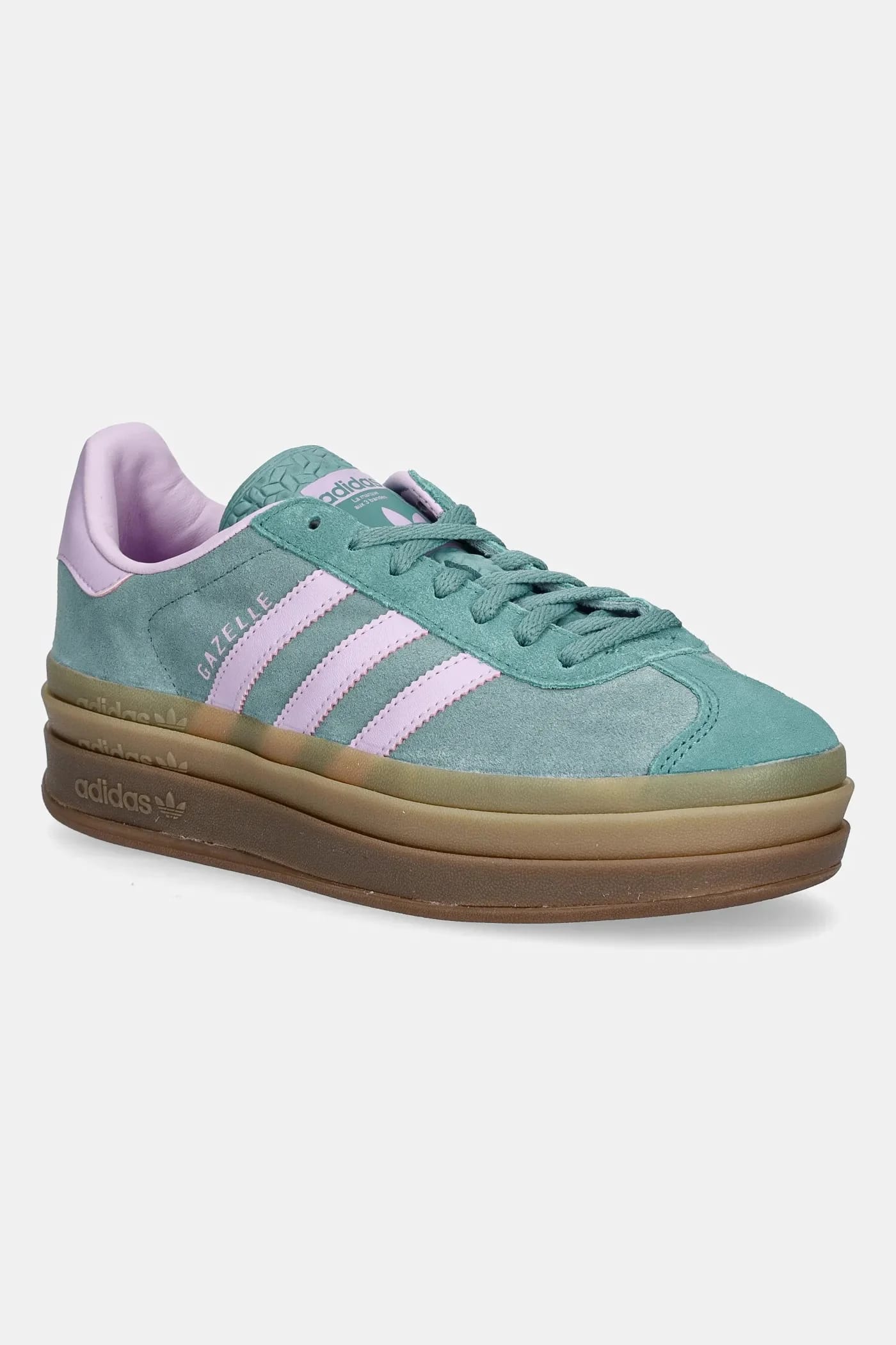 кроссовки Gazelle Bold W зеленые для женщин