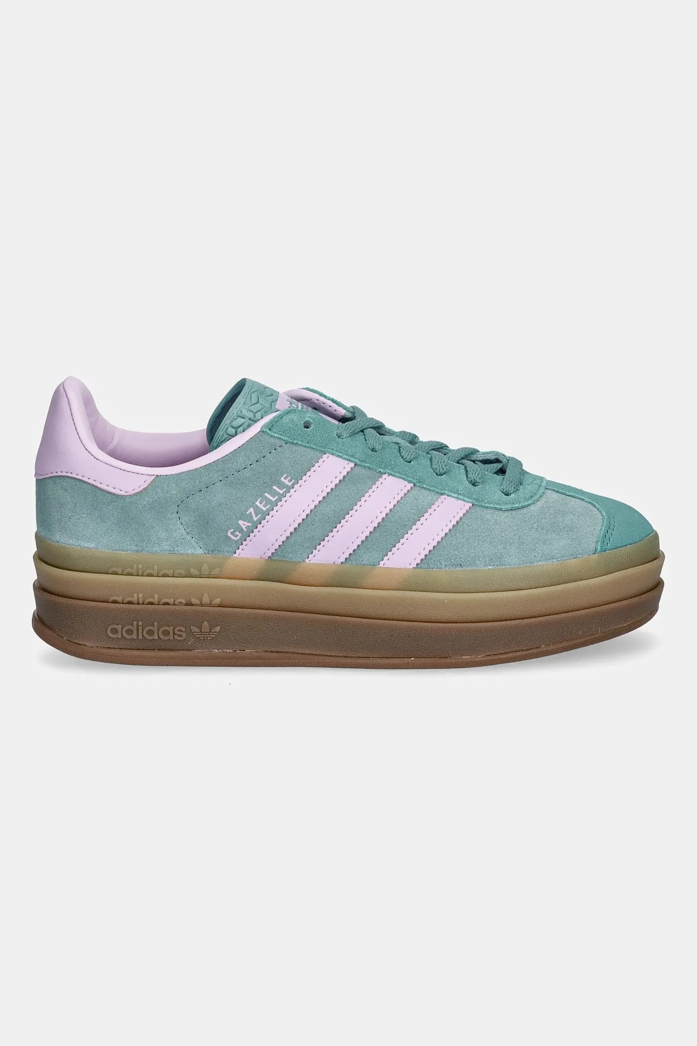 кроссовки Gazelle Bold W зеленые для женщин - фото 2