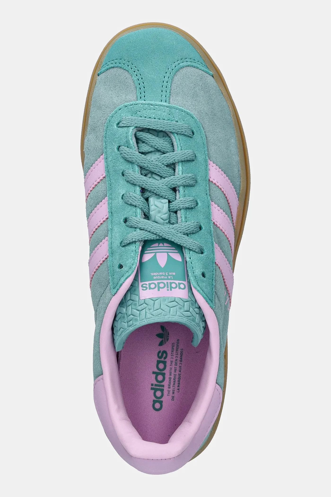 кроссовки Gazelle Bold W зеленые для женщин - фото 4