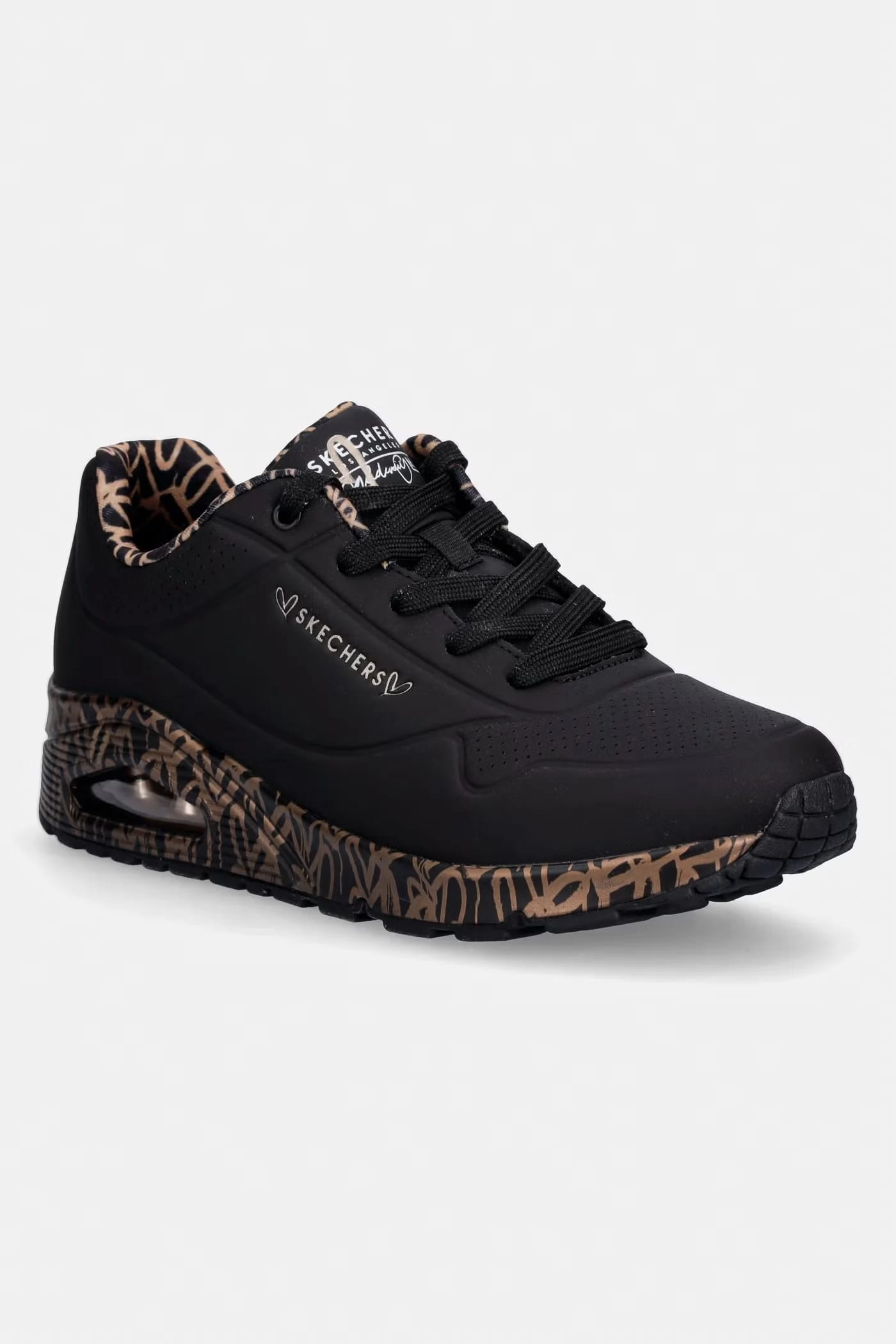 кроссовки Skechers X JGOLDCROWN черные для женщин