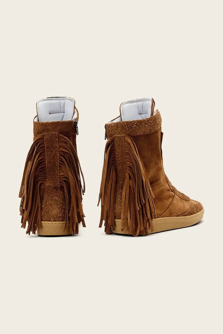 замшевые туфли Louise Fringe Ht - фото 3