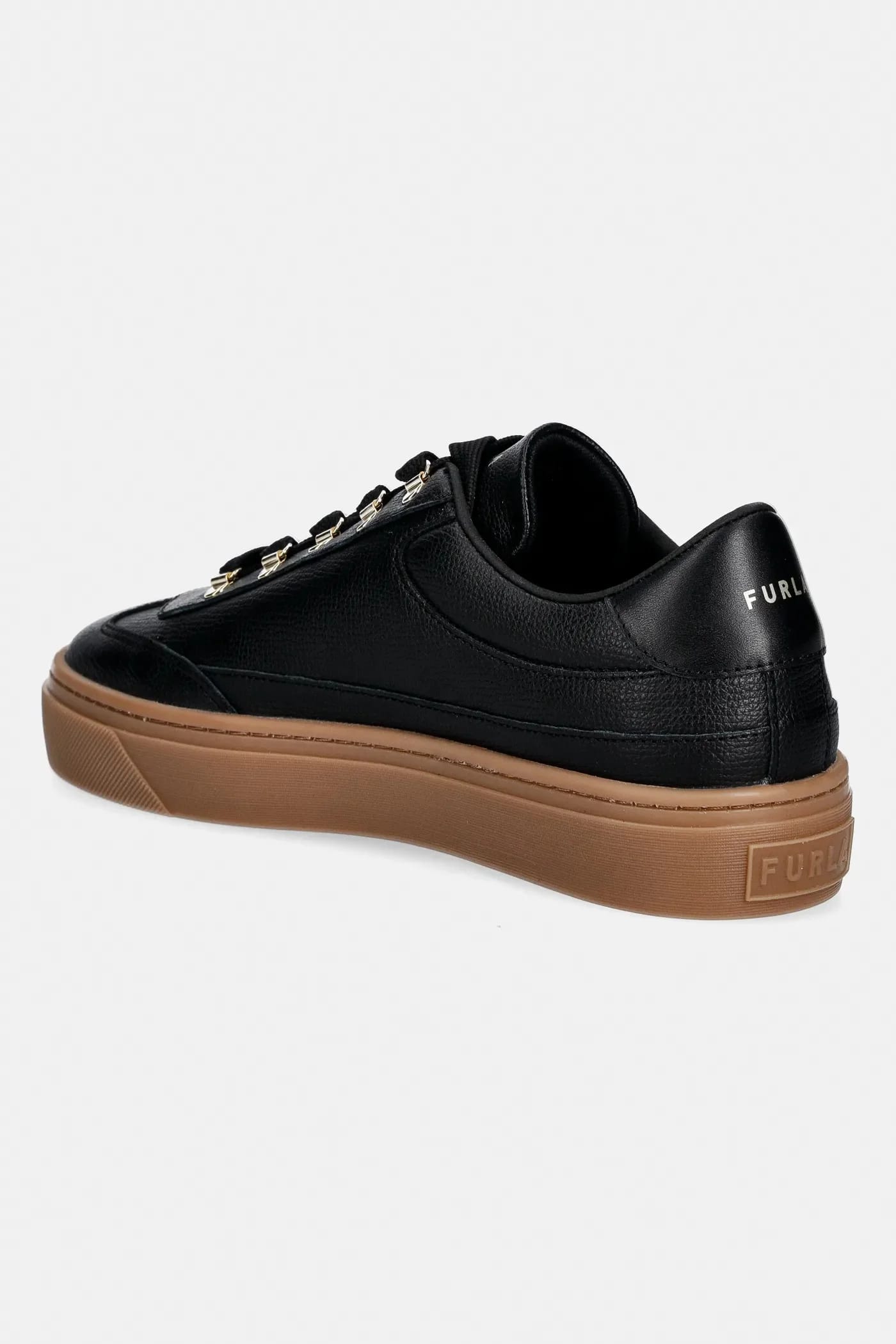кожаные кроссовки Enjoy Lace-Up Sneaker черные для женщин - фото 3