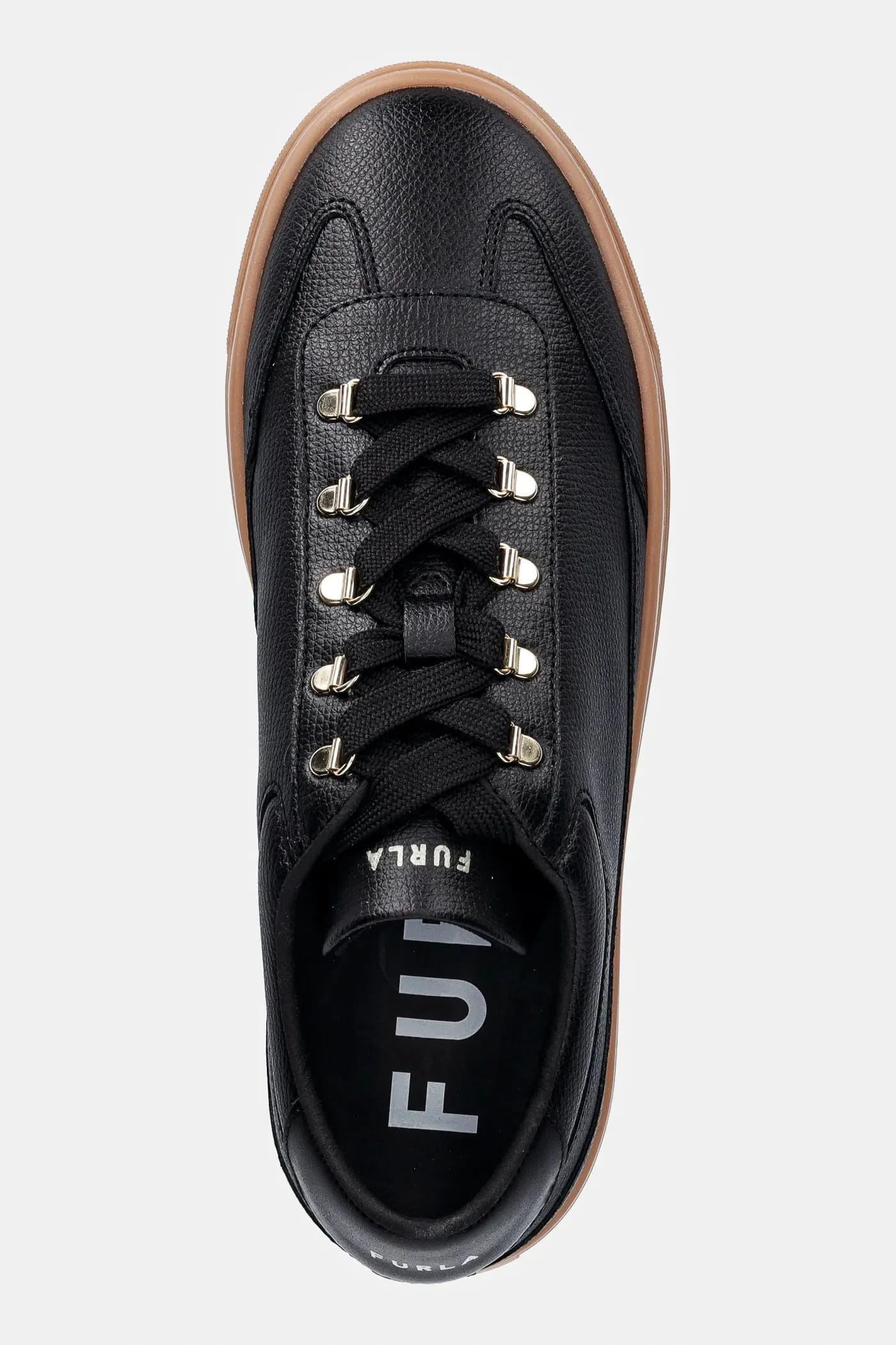 кожаные кроссовки Enjoy Lace-Up Sneaker черные для женщин - фото 4