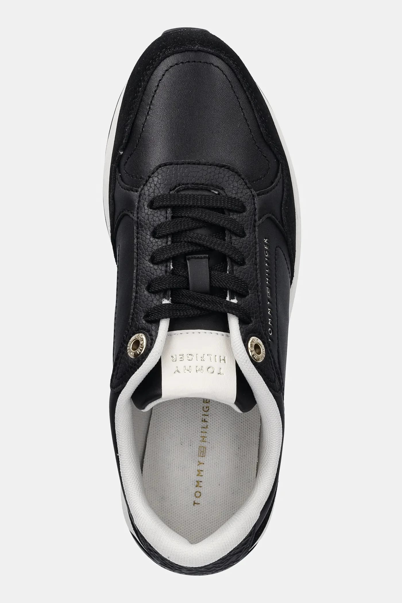 кожаные кроссовки MONOGRAM MIX MATERIAL RUNNER - фото 4