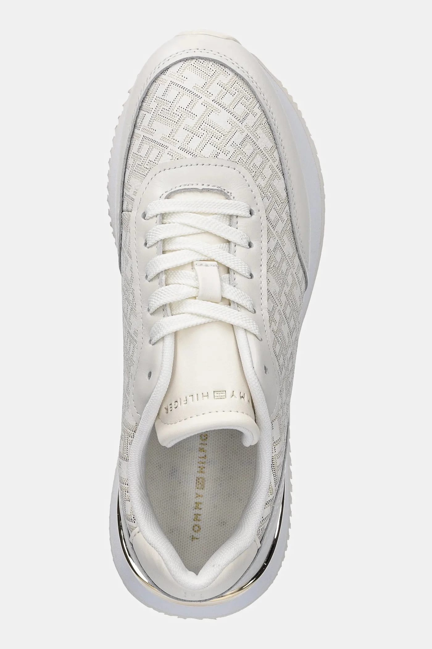 Кожаные кроссовки CHIC MONOGRAM RUNNER - фото 4