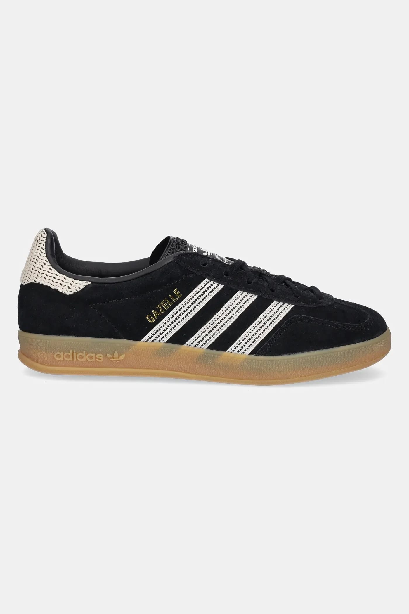 кроссовки Gazelle Indoor W черные для женщин - фото 2