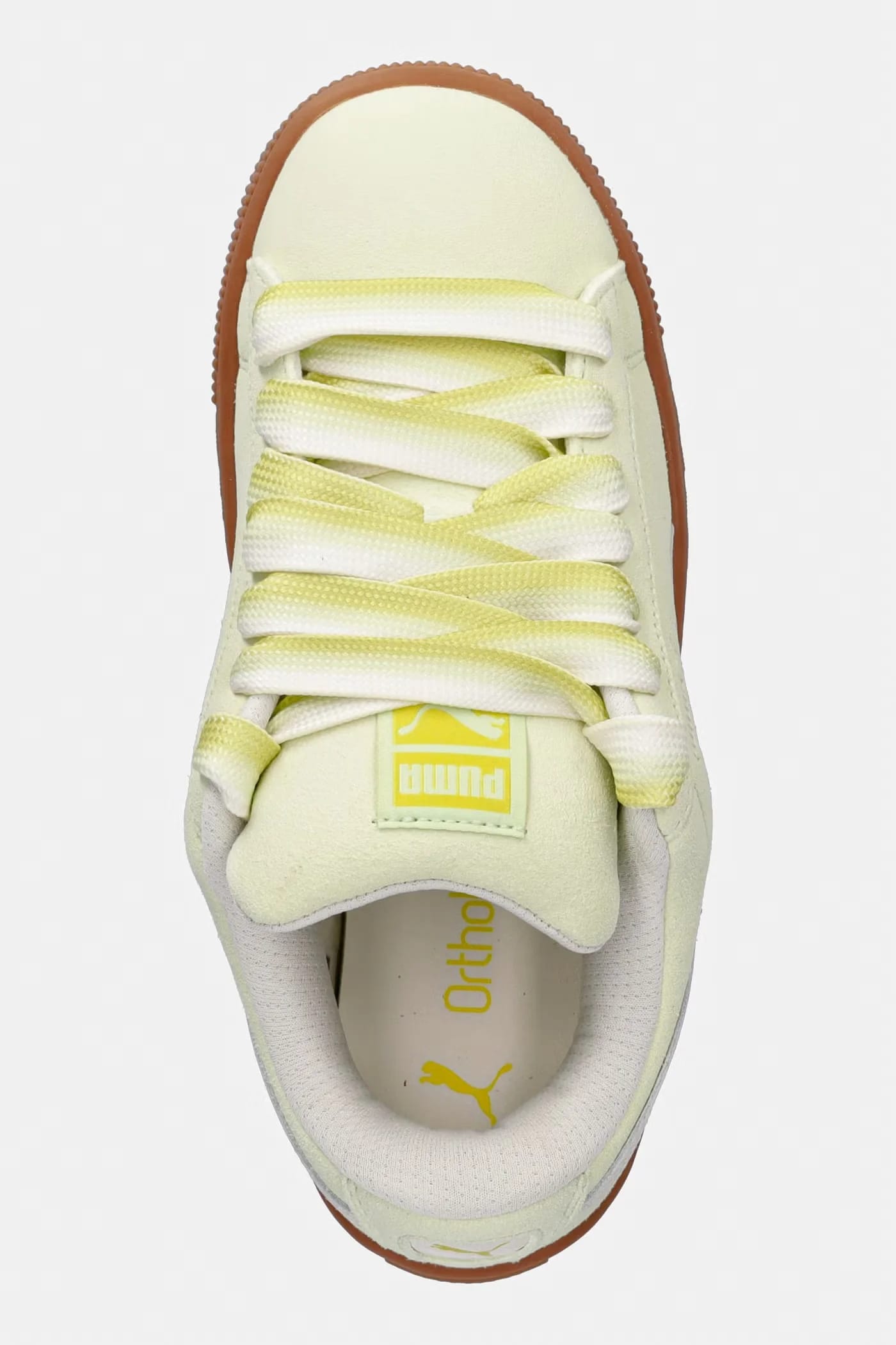 замшевые кроссовки Suede XL Fat Laces - фото 4